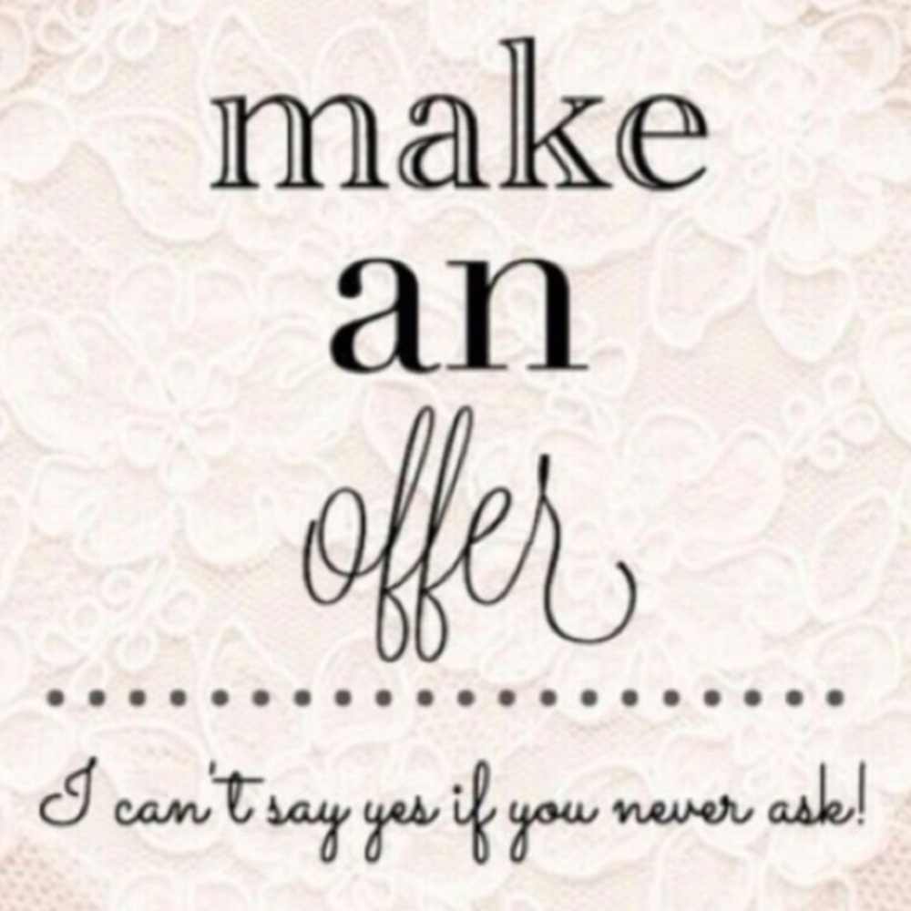 Dont be shy, make an offer 🥰